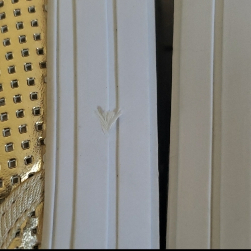 Qupid Reba gold perforated slip on sneakers - Picture 8 of 9